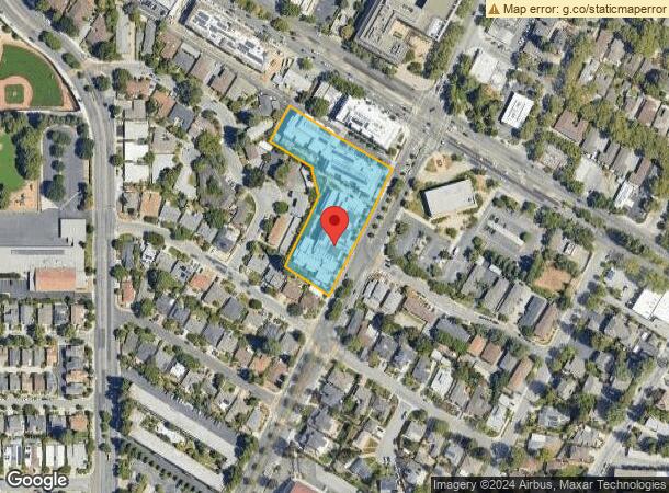  1030 Castro St, Mountain View, CA Parcel Map