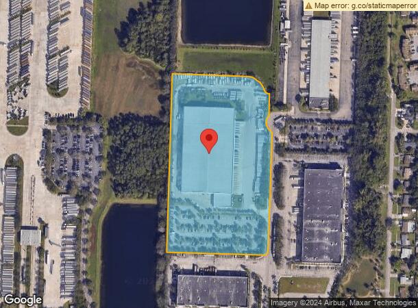  5731 Premier Park Dr, West Palm Beach, FL Parcel Map