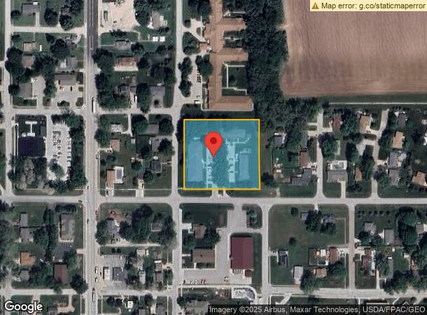  1200 Clay St, Fort Calhoun, NE Parcel Map