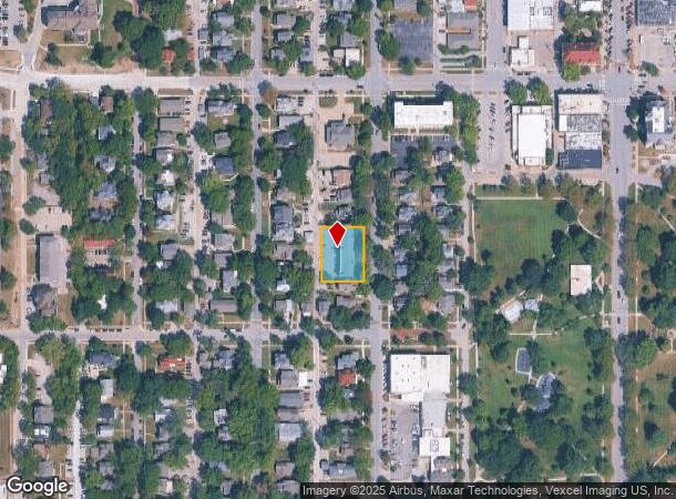  1133 Kentucky St, Lawrence, KS Parcel Map