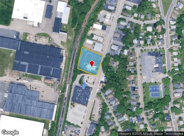  805 W Boylston St, Worcester, MA Parcel Map