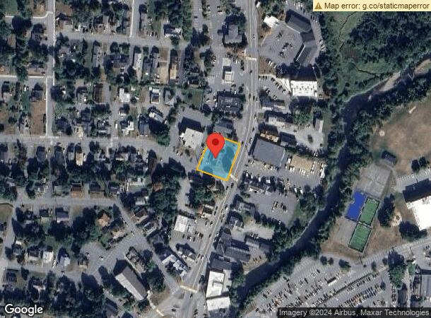  84 Hanover St, Lebanon, NH Parcel Map