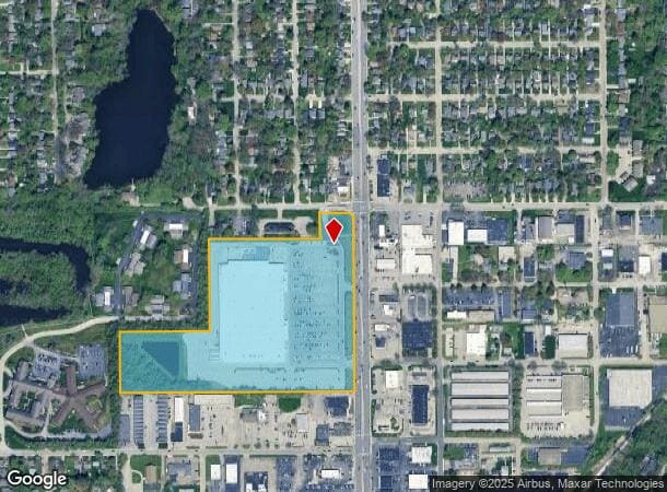 5550 N Keystone Ave, Indianapolis, IN Parcel Map