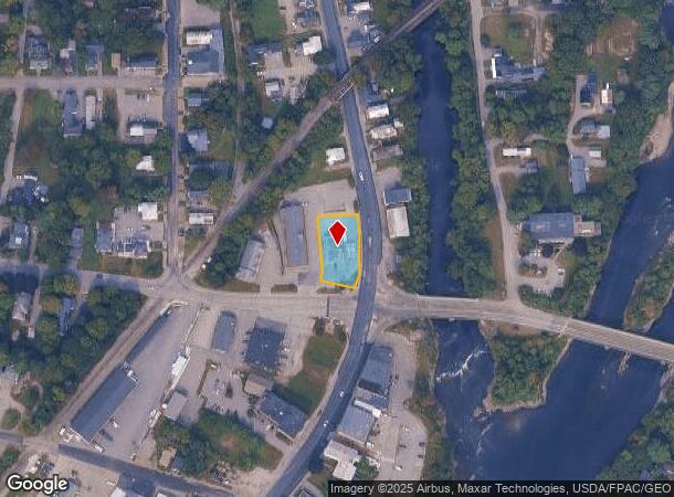 205 Main St, Fairfield, ME Parcel Map