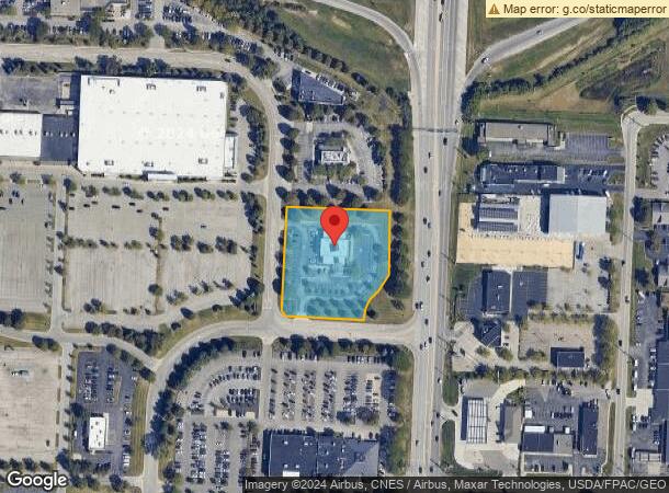  3800 Tuller Rd, Dublin, OH Parcel Map