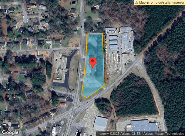  804 N Bickett Blvd, Louisburg, NC Parcel Map