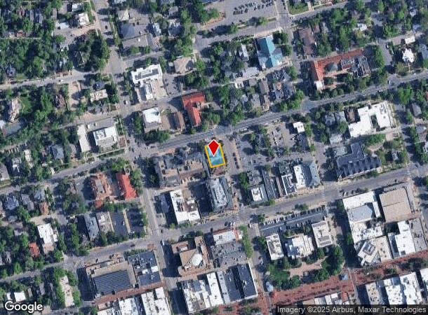 1240 Pine St, Boulder, CO Parcel Map