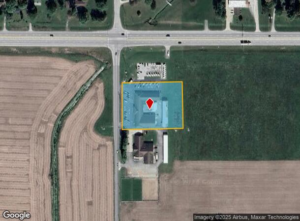  9000 S County Road 800 W, Daleville, IN Parcel Map