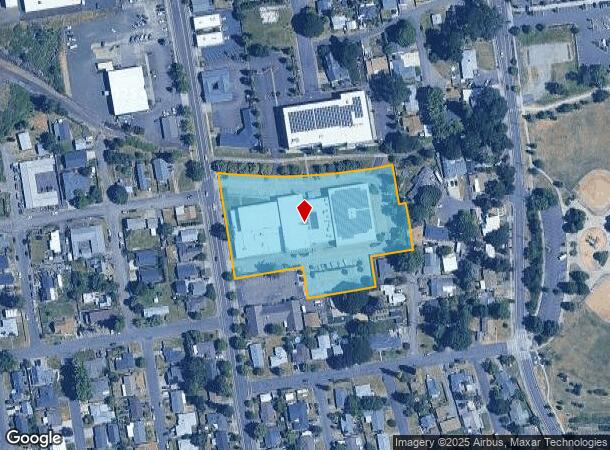 1215 Hill St Se, Albany, OR Parcel Map