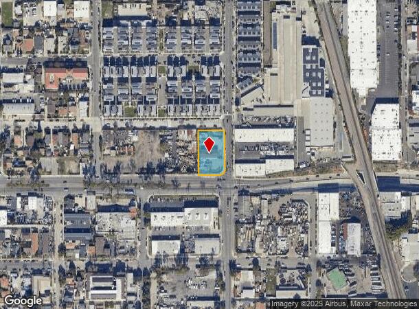  938 E 2Nd St, Santa Ana, CA Parcel Map