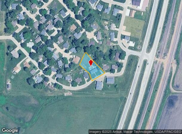 507 Orbit Dr, Hinton, IA Parcel Map