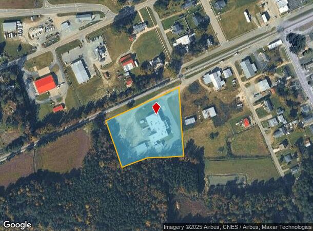 203 S Railroad St, Micro, NC Parcel Map