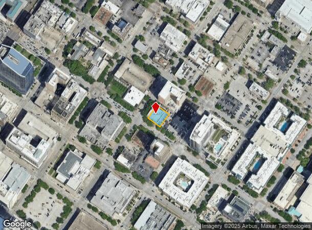  1301 Texas St, Houston, TX Parcel Map