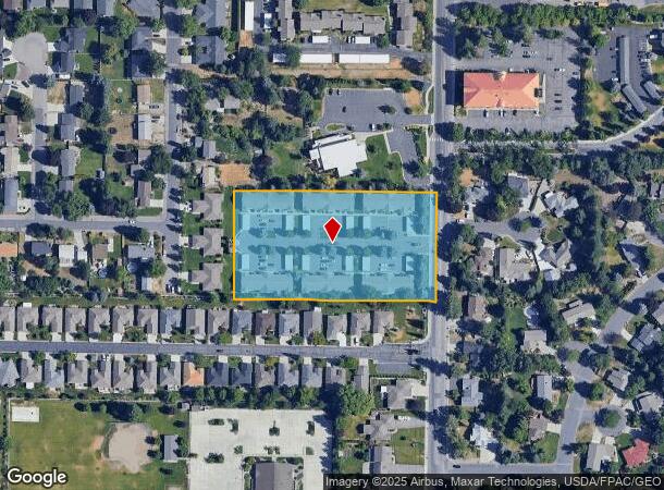  6016 S Regal St, Spokane, WA Parcel Map