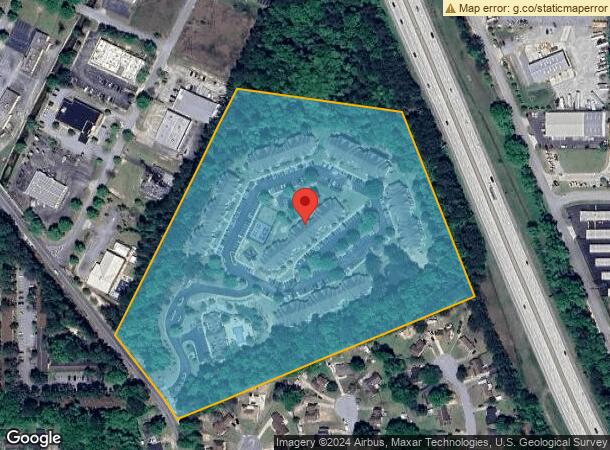  1400 Boxwood Blvd, Columbus, GA Parcel Map