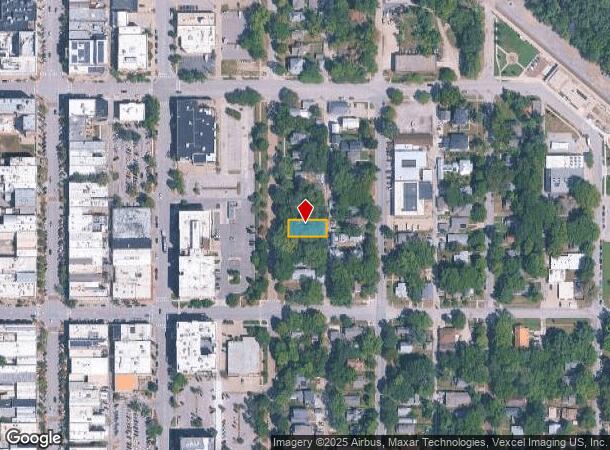  728 Rhode Island St, Lawrence, KS Parcel Map