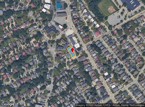  110 Parker Dr, Pittsburgh, PA Parcel Map