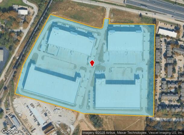 151 S I 35 E, Denton, TX Parcel Map