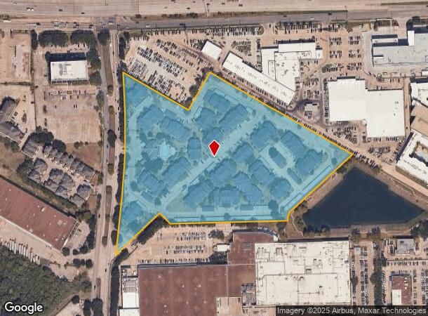  9955 Buffalo Speedway, Houston, TX Parcel Map