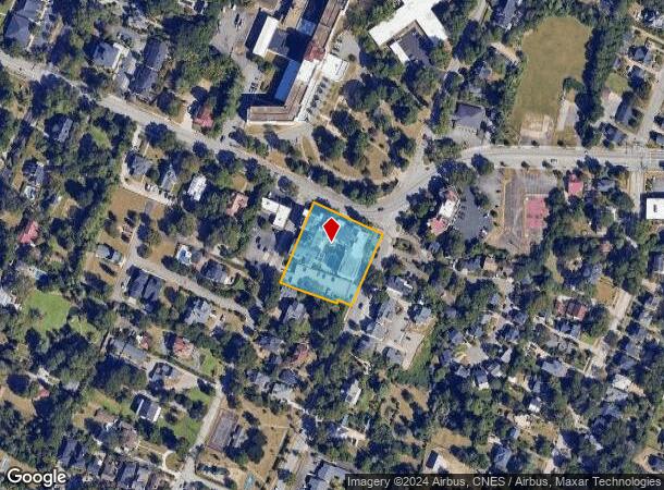  2110 Walton Way, Augusta, GA Parcel Map