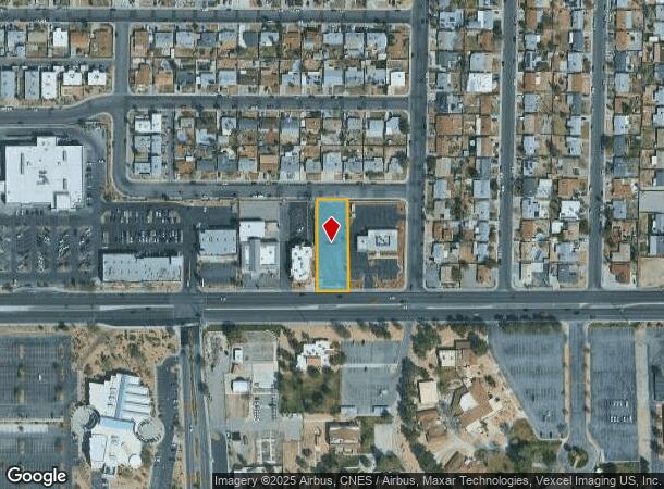  6204 W Charleston Blvd, Las Vegas, NV Parcel Map
