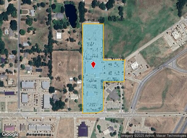 2624 W University Blvd, Durant, OK Parcel Map