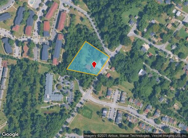 5977 Fisher Rd, Temple Hills, MD Parcel Map