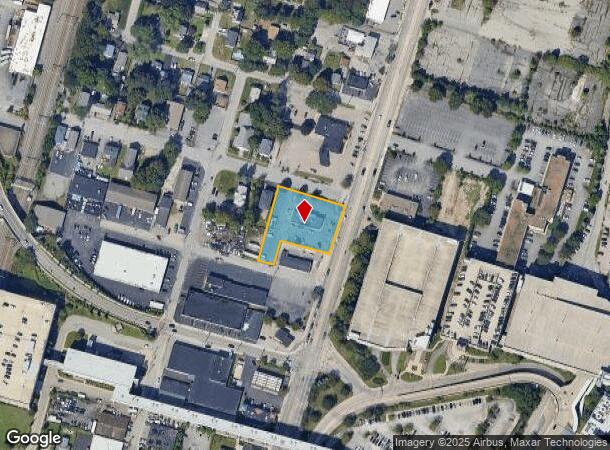 1951 Post Rd, Warwick, RI Parcel Map