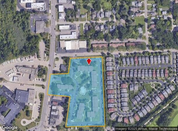 3210 Christopher Ln, Keego Harbor, MI Parcel Map