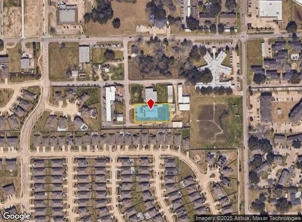 2651 Douglas St, Pearland, TX Parcel Map