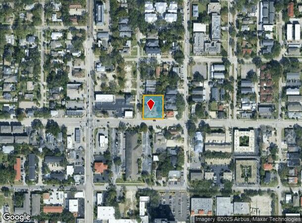  3003 W Azeele St, Tampa, FL Parcel Map