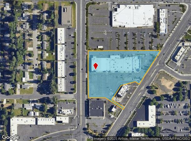  9310 N Division St, Spokane, WA Parcel Map