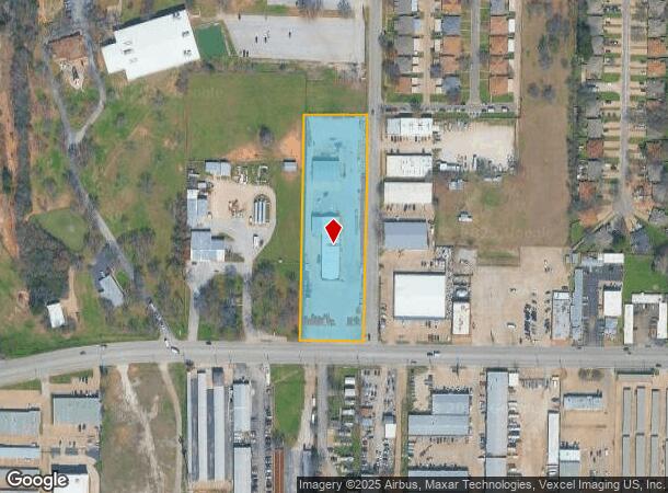 2935 W Division St, Arlington, TX Parcel Map