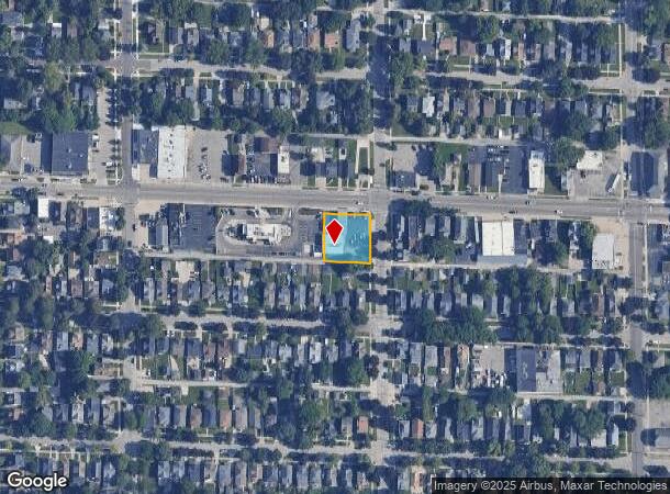  1106 Fulton St W, Grand Rapids, MI Parcel Map