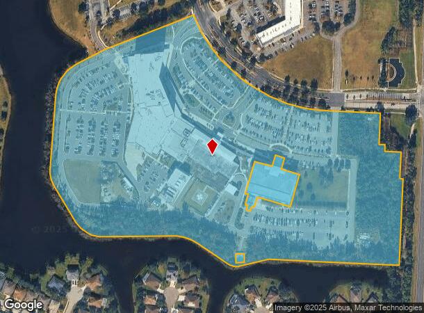 1771 Baptist Clay Dr, Fleming Island, FL Parcel Map