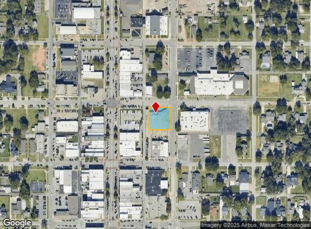  121 S Main St, Broken Arrow, OK Parcel Map