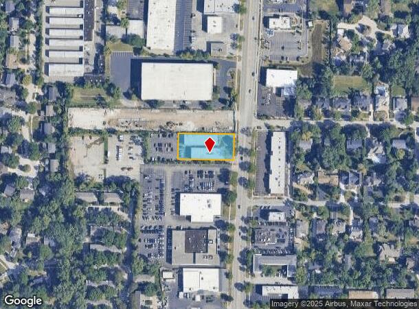  1644 Waukegan Rd, Glenview, IL Parcel Map