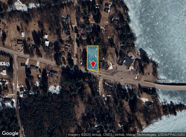 2534 8 1/4 Ave, Chetek, WI Parcel Map