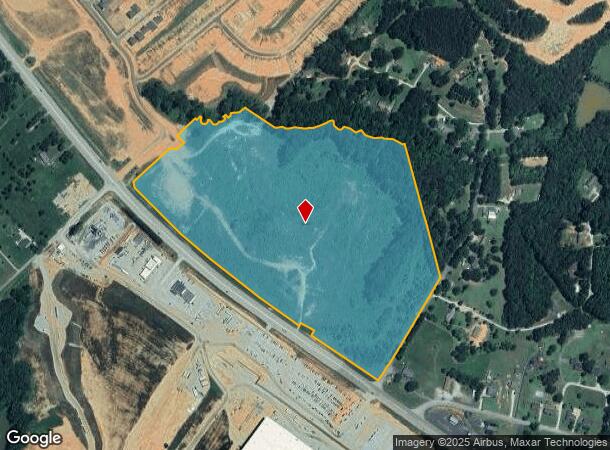 Highway 101, Woodruff, SC Parcel Map