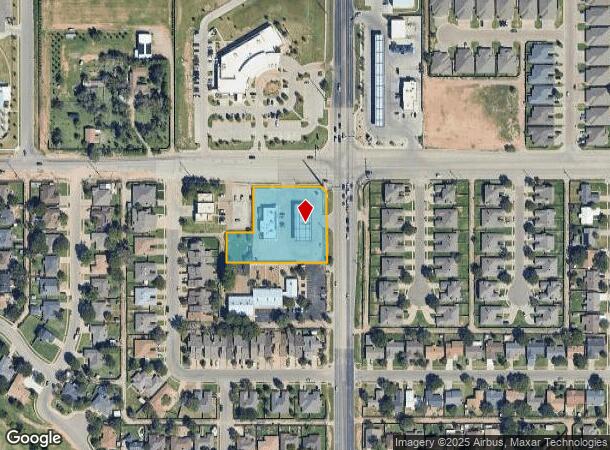  533 N Frankford Ave, Lubbock, TX Parcel Map