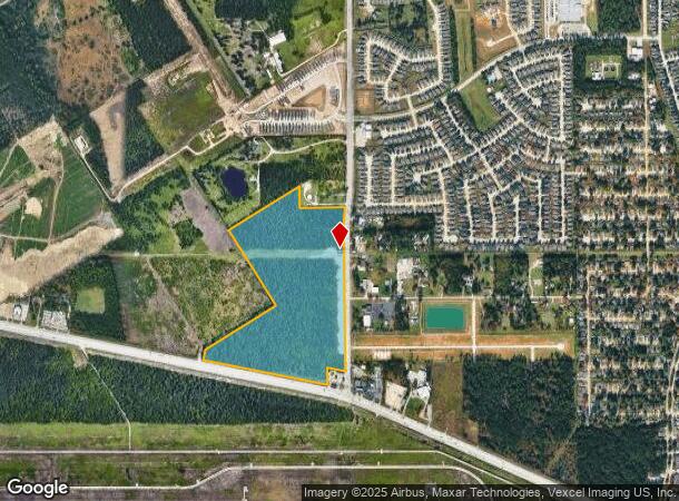  0 Cypresswood Dr, Humble, TX Parcel Map
