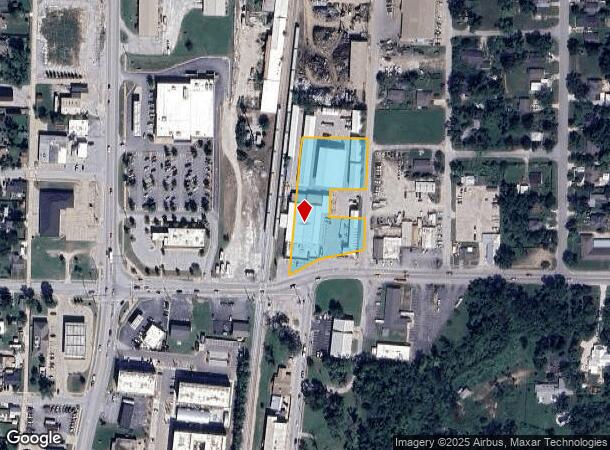 125 E Locust St, Rogers, AR Parcel Map