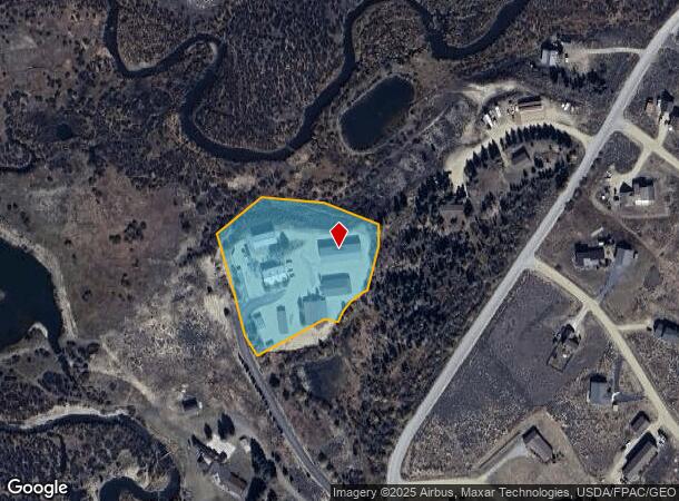 77 County Road 84, Tabernash, CO Parcel Map