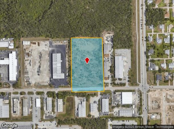  6191/6193 Idlewild St, Fort Myers, FL Parcel Map