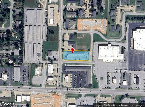 2323 W Chestnut St, Rogers, AR Parcel Map