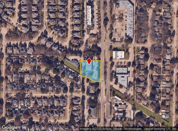 215 S Denton Tap Rd, Coppell, TX Parcel Map