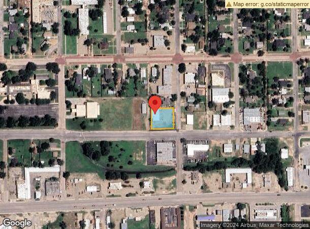  704 W 6Th St, Plainview, TX Parcel Map