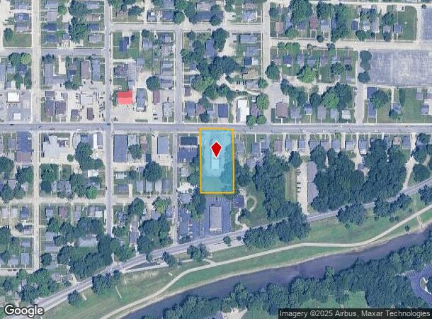 1515 W Jackson St, Muncie, IN Parcel Map
