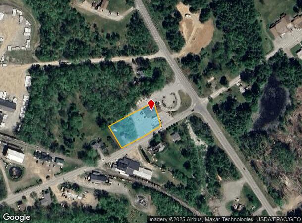 268 Depot St, Unity, ME Parcel Map