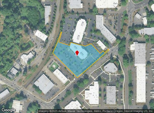 16083 Sw Upper Boones Ferry Rd, Portland, OR Parcel Map